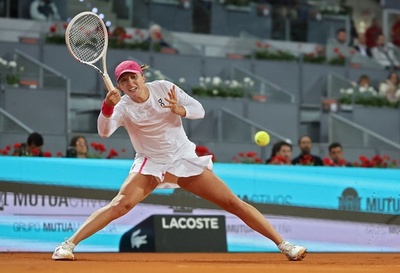 シフィオンテク快勝で4回戦へ ガウフらも16強 マドリードOP