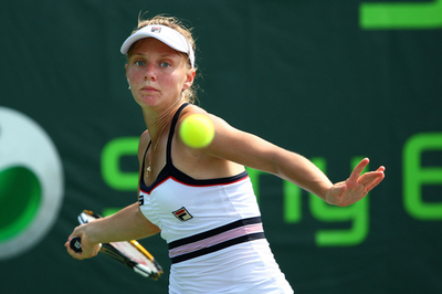 チャクベターゼ ハンチュコワを下し3回戦へ、ソニー・エリクソン・オープン