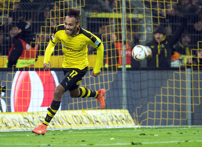 ドルトムントが逆転勝利、好調オーバメヤンがまたしてもゴール