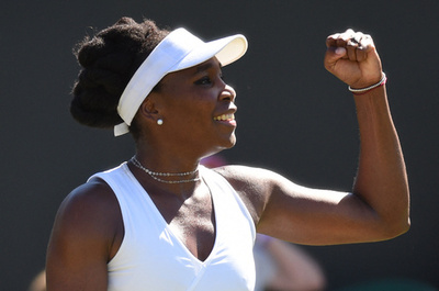 セレーナに続きヴィーナスも復帰 混合複でウィンブルドン出場