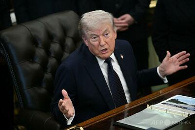 トランプ氏、イランの「時は刻々と過ぎている」と警告 米は急がず