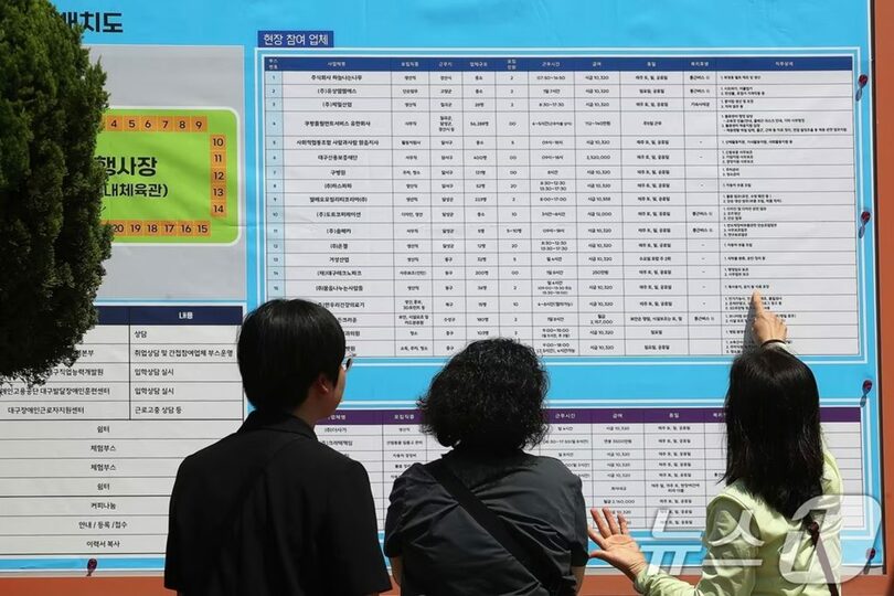 2026年5月、韓国・大邱の障害者就職フェア(c)news1