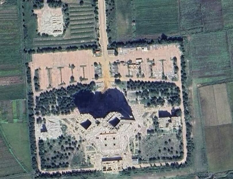 離散家族面会所の様子＝グーグルアース(c)news1