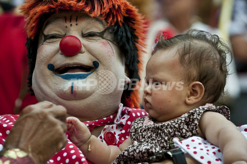 サンパウロのサーカスデー ピエロがいっぱい ブラジル 写真15枚 国際ニュース Afpbb News