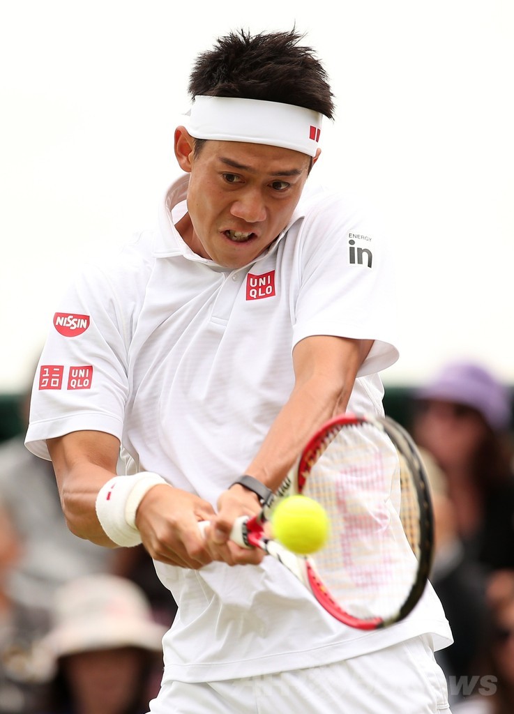 錦織がクドラに快勝し3回戦へ、ウィンブルドン選手権