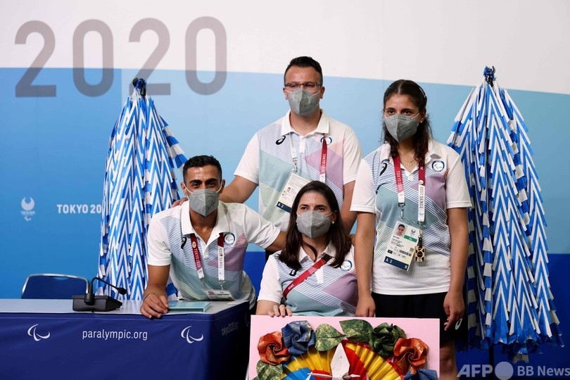 女性初のパラ難民選手、東京大会出場は「名誉」 女性障害者の模範目指す