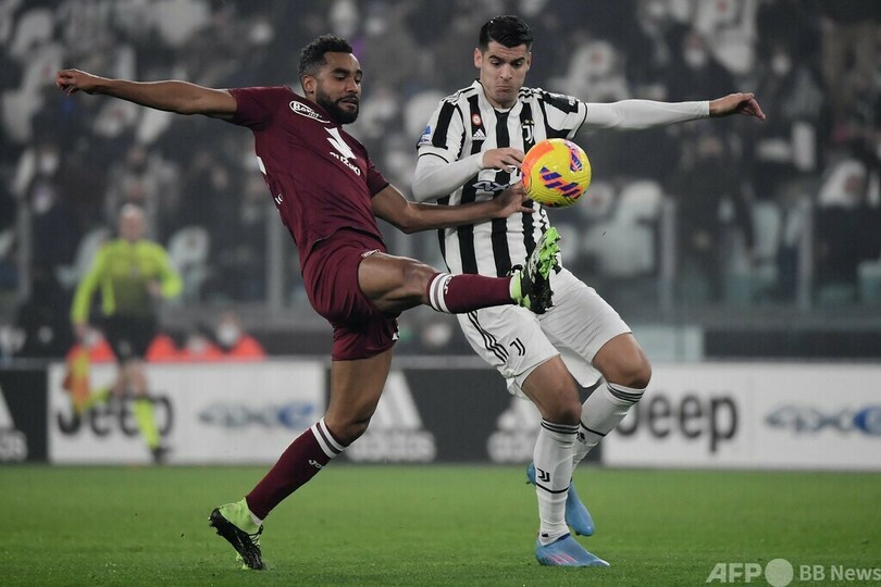 ユーベがトリノに追いつかれドロー、4位陥落の危機