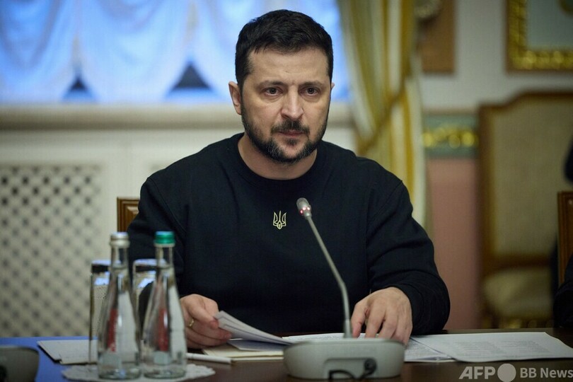 ゼレンスキー氏、ロシアが一部占領するヘルソン州訪問