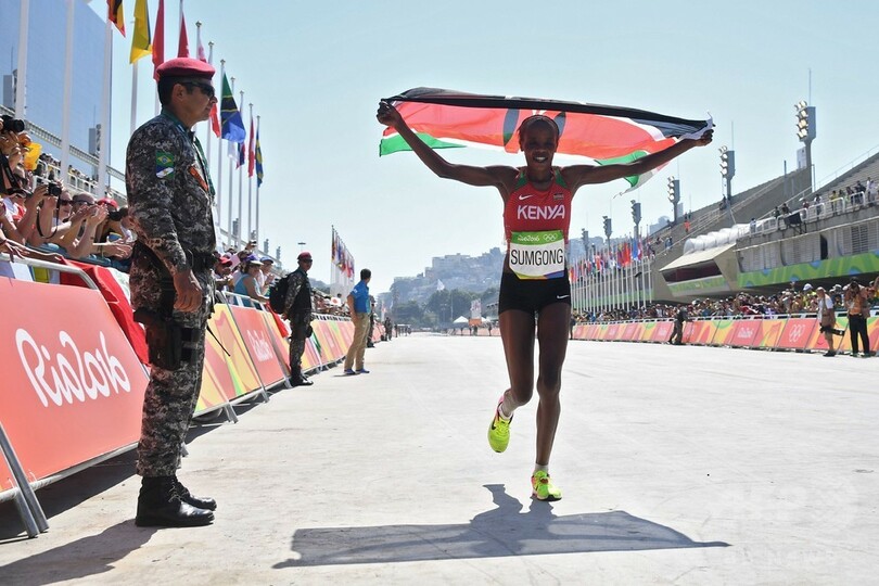 スムゴングが女子マラソンで金メダル、ケニア勢では同種目初