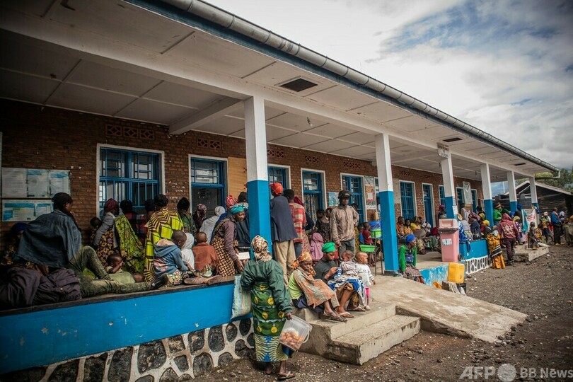 武装勢力が進撃、避難民さらに増加 コンゴ民主共和国