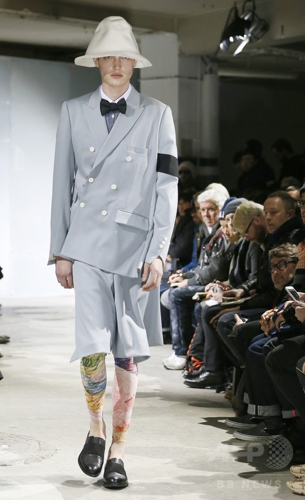 コムデギャルソンオムプリュス　15aw 儀式期 儀式の力」をテーマに、「コム デ ギャルソン・オム・プリュス