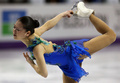 世界フィギュアスケート選手権（ISU World Figure Skating Championships 2013）は16日、カナダ・オンタリオ（Ontario）州ロンドン（London）のバドワイザー・ガーデンズ（Budweiser Gardens）で女子シングル・フリースケーティング（FS）が行われ、韓国の金妍児（Yu-Na Kim、キム・ヨナ）が合計218.31点で優勝を飾った。

演技に臨む鈴木明子（Akiko Suzuki、2013年3月16日撮影）。(c)AFP/Getty Images/Dave Sandford
