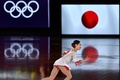 平昌冬季五輪、フィギュアスケートのエキシビションに臨む宮原知子（2018年2月25日撮影）。(c)AFP/Mladen ANTONOV