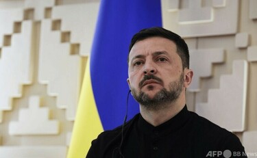 ゼレンスキー氏「トランプ大統領とプーチン大統領に会うが、モスクワに