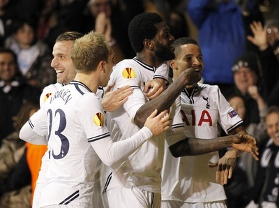 トッテナムが逆転で1回戦突破、ヨーロッパリーグ