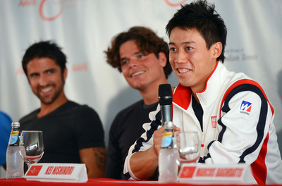 クーヨン・クラシック出場の錦織が会見、「怪我はそれほど悪くない」