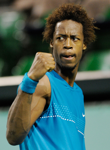 モンフィス チウディネリを下し準々決勝進出、楽天オープン