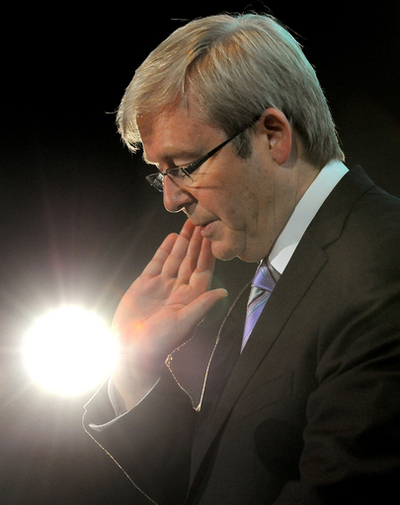 「怒鳴る豪前首相」の動画が流出、首相の座めぐる党内抗争か