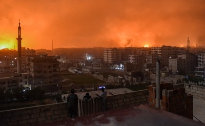 空爆1週間、シリア政府がパレスチナ難民キャンプの避難認める