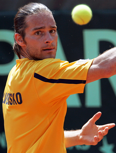 ＜男子テニス 07デビスカップ＞スロバキア クレクが第5試合で勝利し5戦全勝でワールドグループ・プレーオフへ - マケドニア