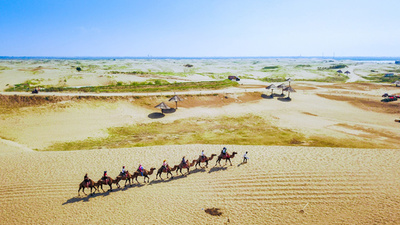 夏は過ぎ去り…早秋の「寧夏沙湖」