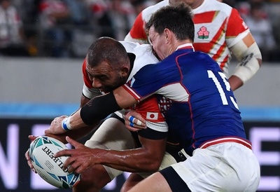 リーチ主将、緊張感に包まれたW杯開幕戦の勝利に人心地