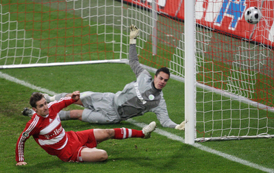 バイエルン ボルフスブルクを降しドイツカップ決勝進出