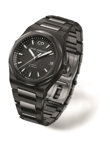 「ジラール・ペルゴ」ロレアートコレクションに漆黒のセラミックモデル登場