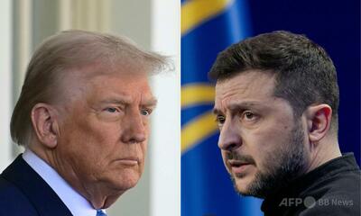 ゼレンスキー氏、今週米首都でトランプ氏と会談へ