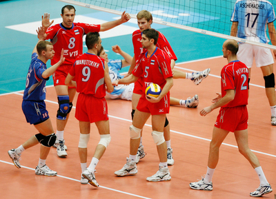 ロシア アルゼンチンをストレートで破り白星スタート