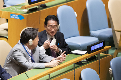 岸田首相が春節祝辞、国際社会との連帯を強調