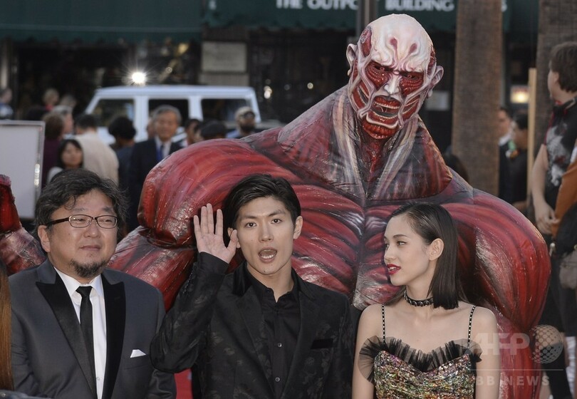 実写版 進撃の巨人 ハリウッドでワールドプレミア 写真17枚 国際ニュース Afpbb News