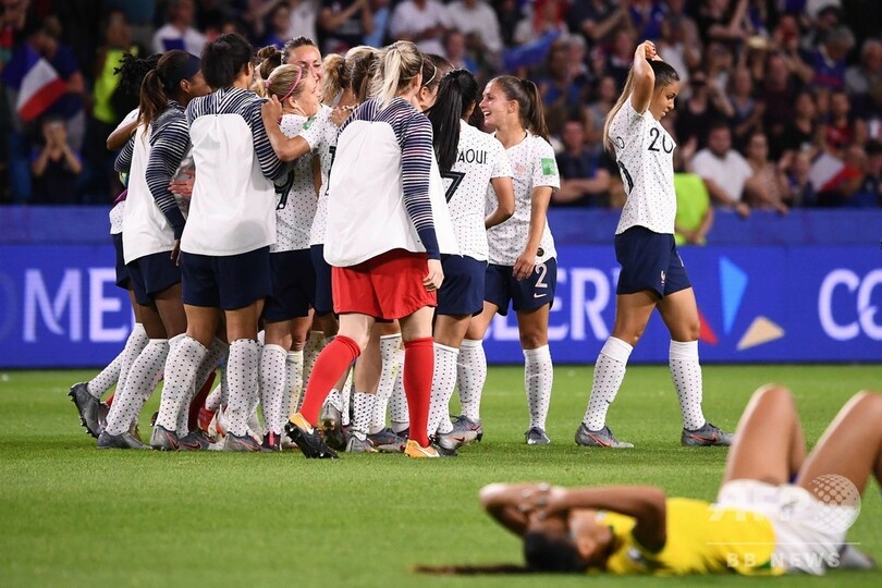 フランスが延長戦でブラジル下す 女子w杯3大会連続の8強 写真枚 国際ニュース Afpbb News