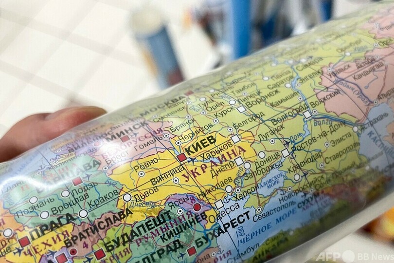 ウクライナ4州も「ロシア領」、モスクワで新地図発売