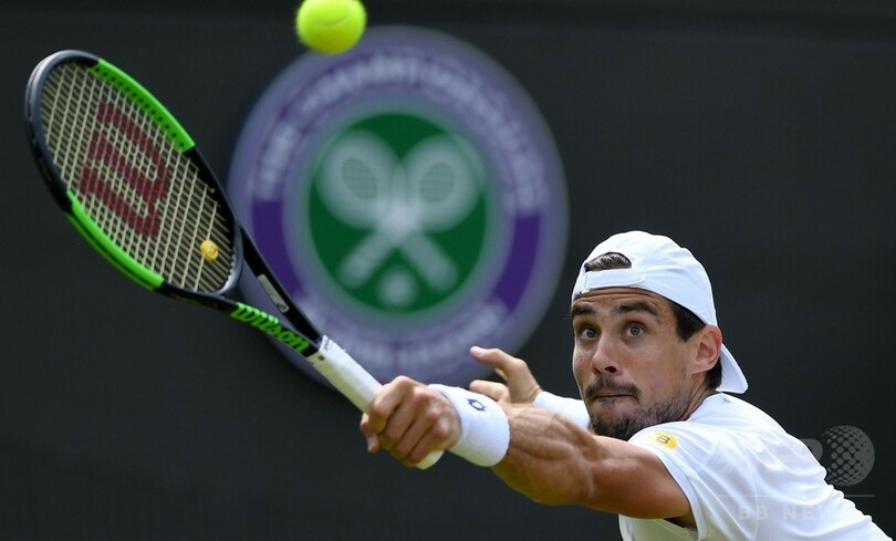 チリッチ、格下ペラに大逆転負けでウィンブルドン2回戦敗退