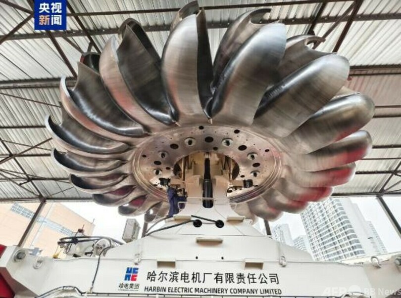 中国初の500メガワット衝動式発電用水車ランナーの開発に成功