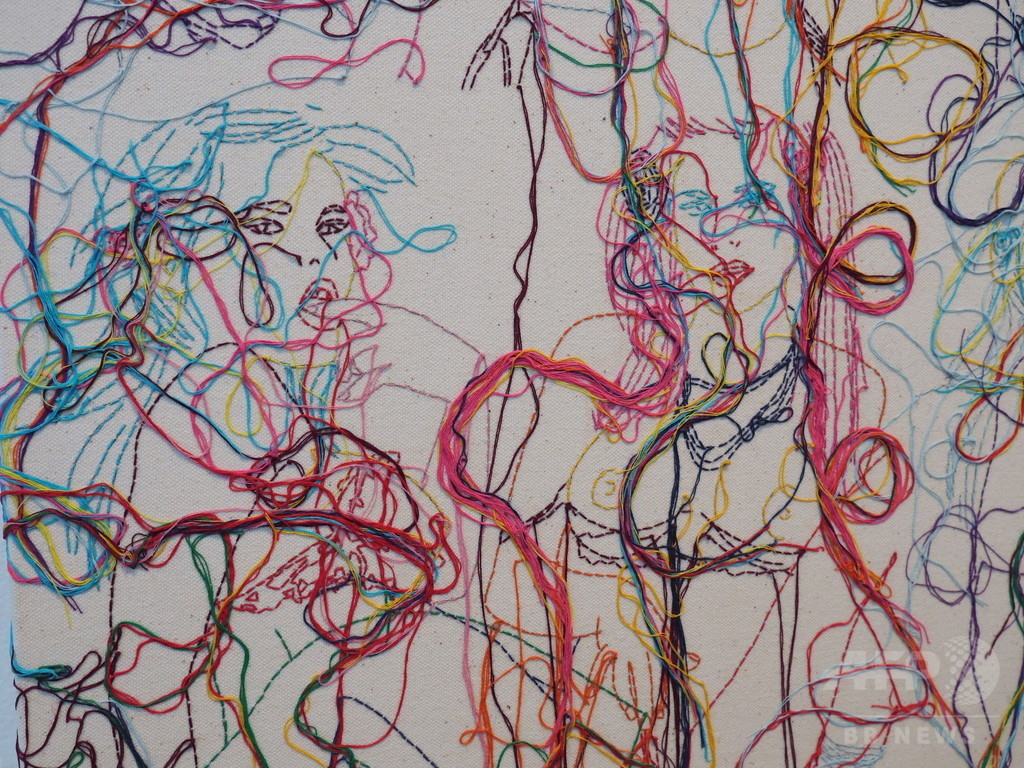 「赤い糸」をテーマに3都市で展覧会、エスパス ルイ・ヴィトン