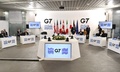 英リバプールで行われた先進7か国（G7）外相会合（2021年12月12日撮影）。(c)Anthony Devlin / POOL / AFP