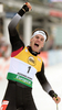 優勝に歓喜するヴェンツル。(c)AFP/DDP/VOLKER HARTMANN