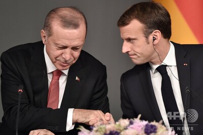 シリアで テロ組織を支援 トルコがマクロン仏大統領を非難 写真1枚 国際ニュース Afpbb News