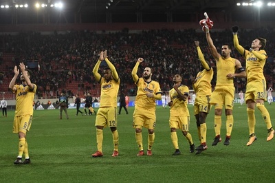 昨季準Vのユベントス、オリンピアコス下し決勝T進出 欧州CL