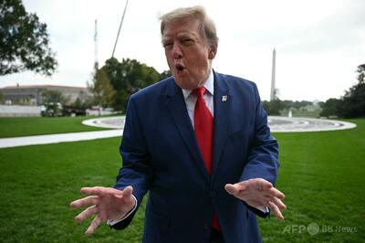 トランプ氏、ウクライナ向け衛星通信の制限を否定「私ではない」