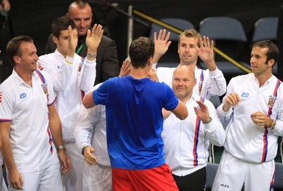 王者チェコが2連勝で決勝進出に王手、デビス杯