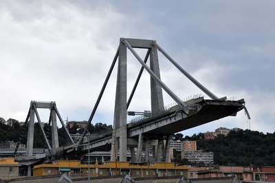 サンプドリアとジェノア、橋の崩落事故受けセリエA開幕戦が延期に