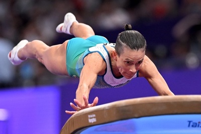 48歳チュソビチナ、パリ五輪出場目指す 女子体操のレジェンド