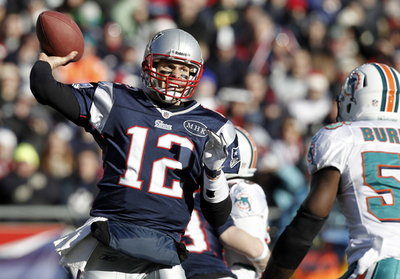 ペイトリオッツ、ドルフィンズに逆転勝利しAFC第1シード獲得