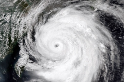 台風8号、鹿児島県に上陸