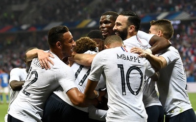 デンベレの芸術弾で勝負あり、フランスがイタリアを下す