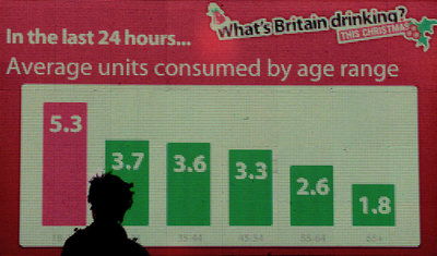 過去24時間の酒量チェック、英国の街頭に登場