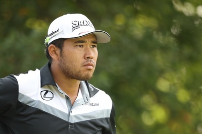 松山、圧巻のバーディーパットで首位発進 BMW選手権